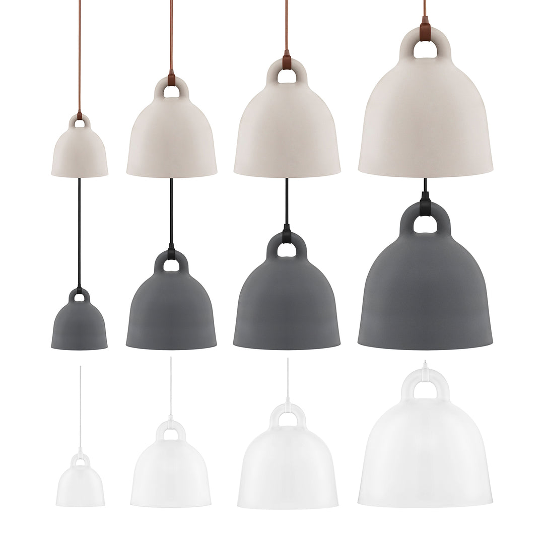 normann copenhagen | bell lamp | extra small white ~ DC