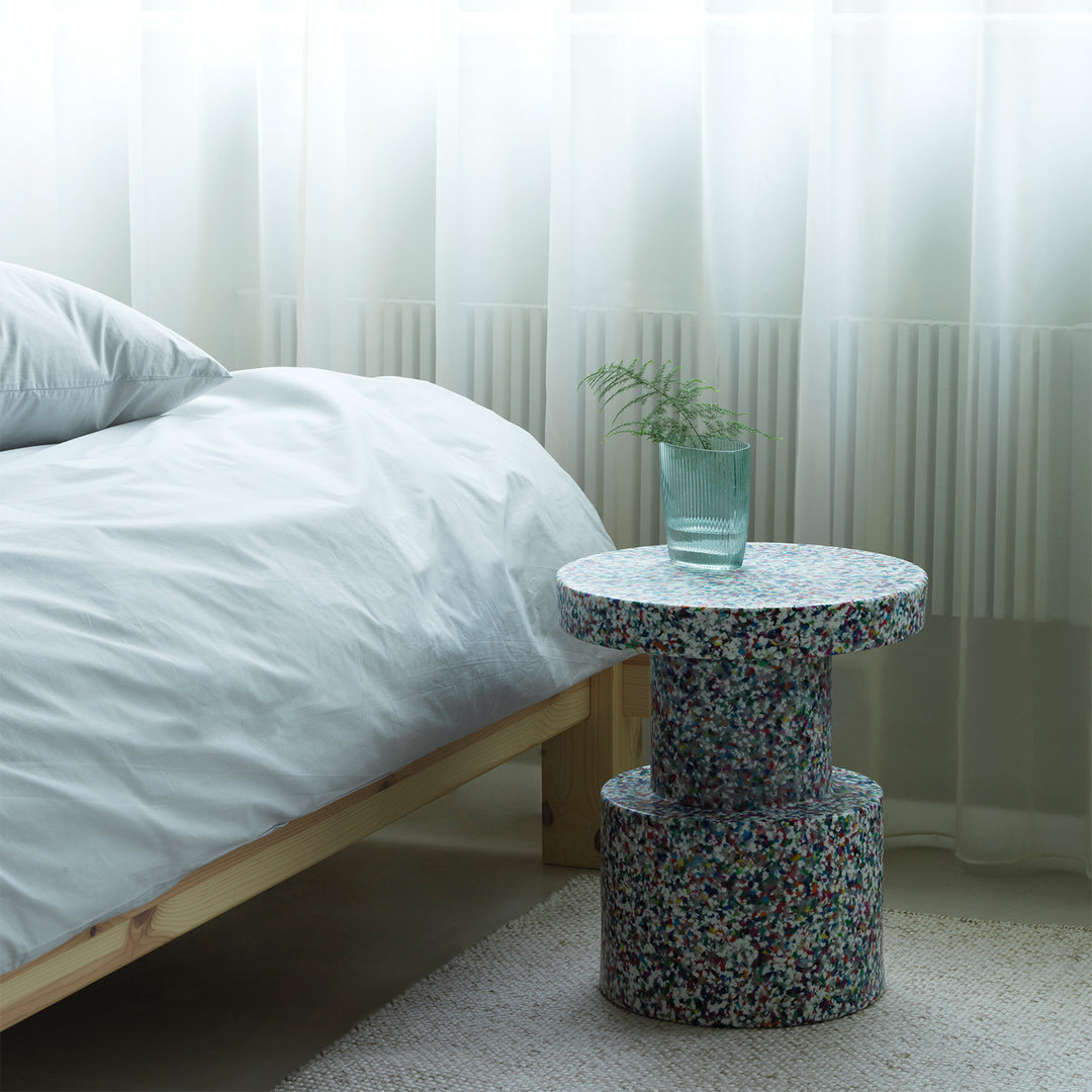 normann copenhagen | bit stool | black + multi