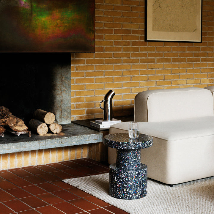 normann copenhagen | bit stool | black + multi