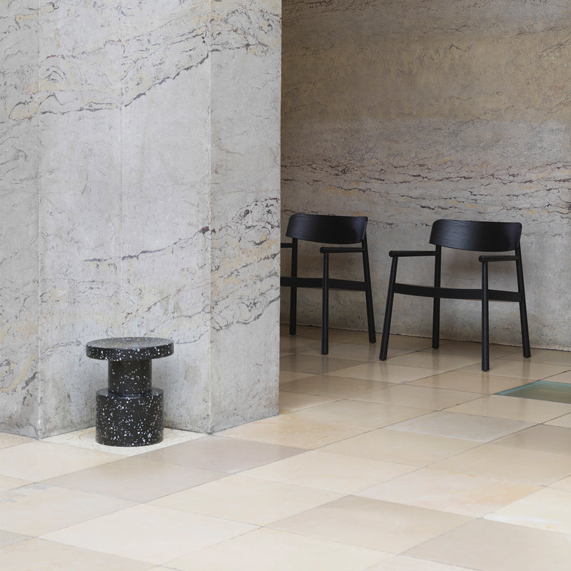 normann copenhagen | bit stool | black + multi