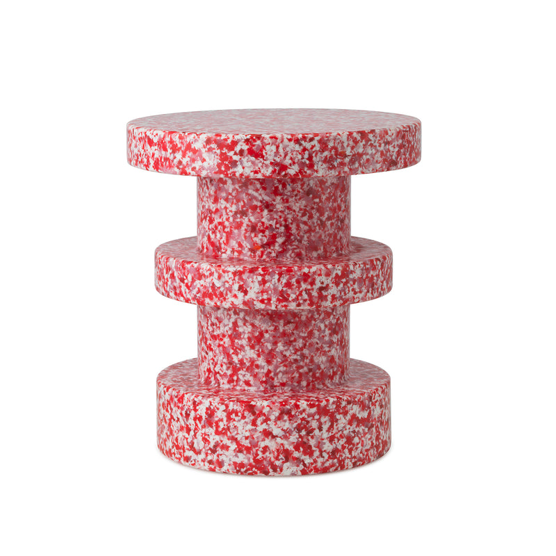 normann copenhagen | bit stool stack | red