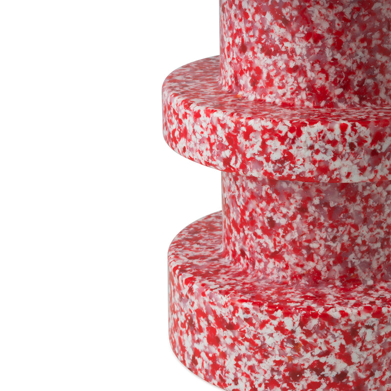 normann copenhagen | bit stool stack | red