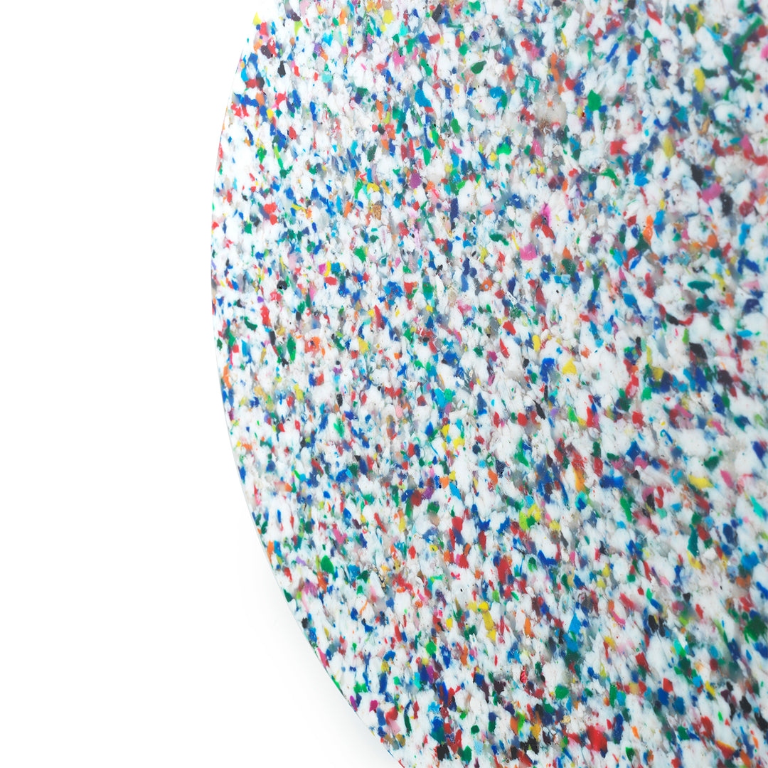 normann copenhagen | bit stool | white + multi