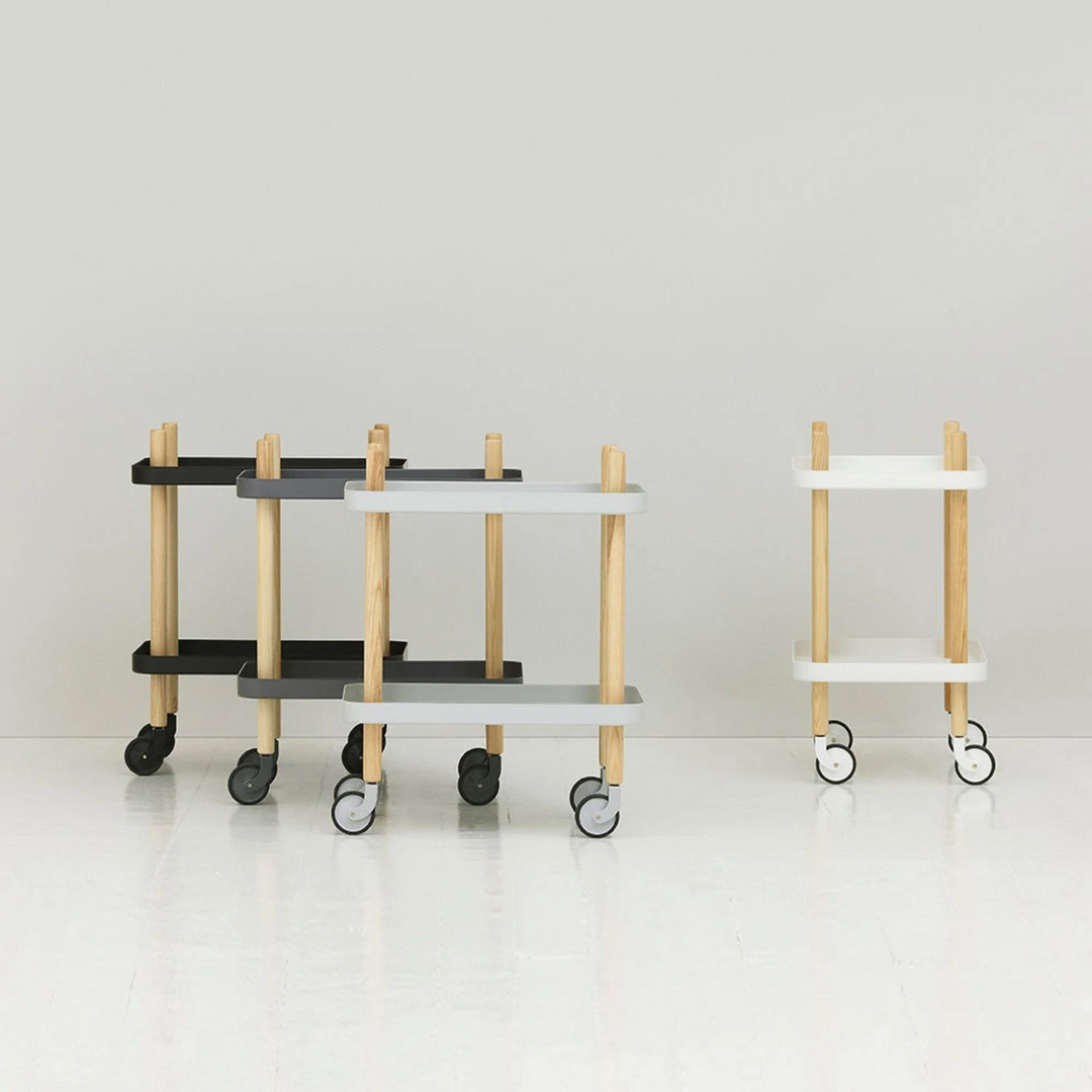 normann copenhagen | block table | dark grey