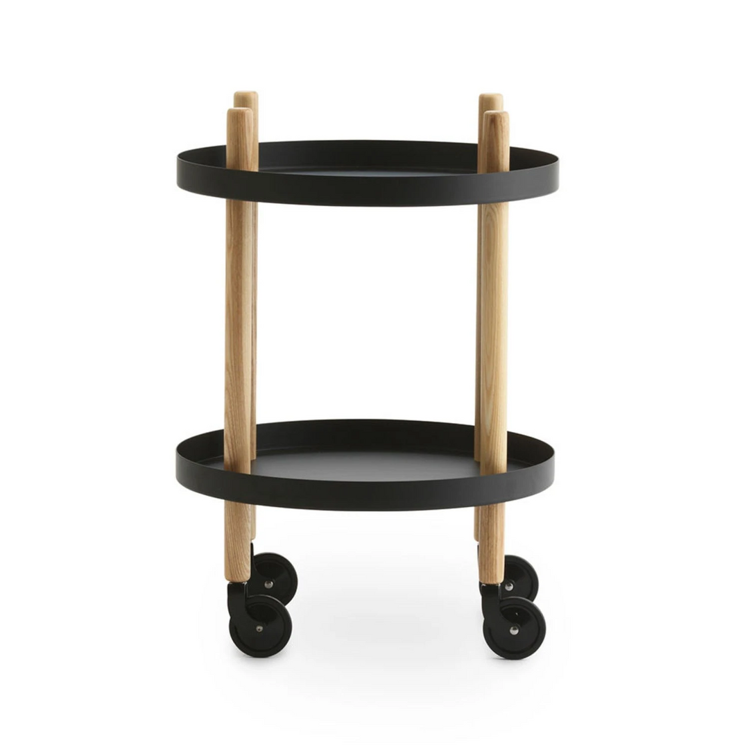 normann copenhagen | block table round | black