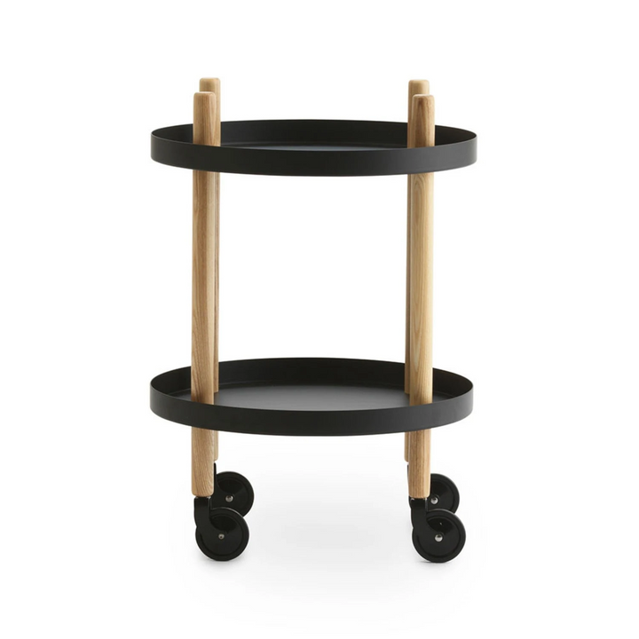 normann copenhagen | block table round | black