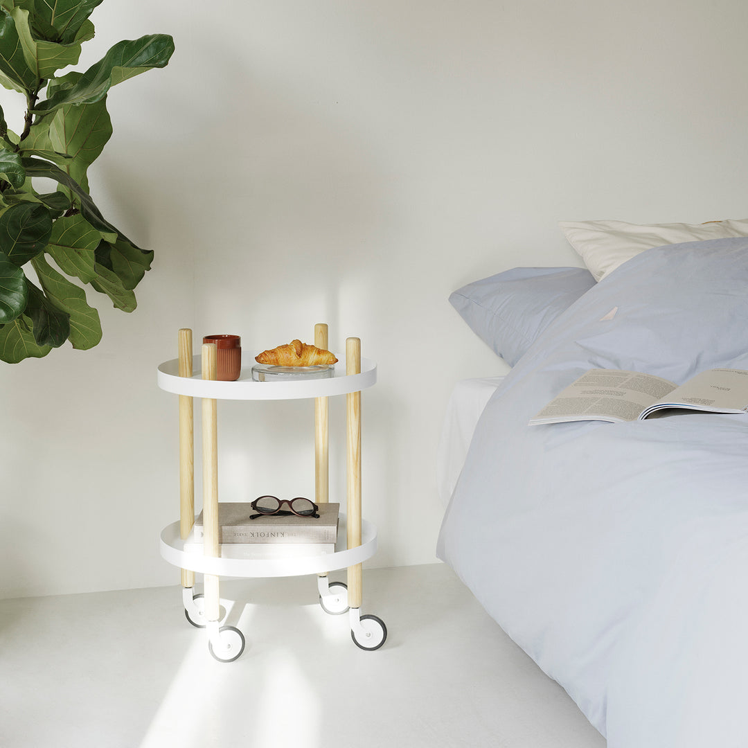 normann copenhagen | block table round | white