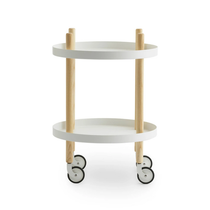 normann copenhagen | block table round | white