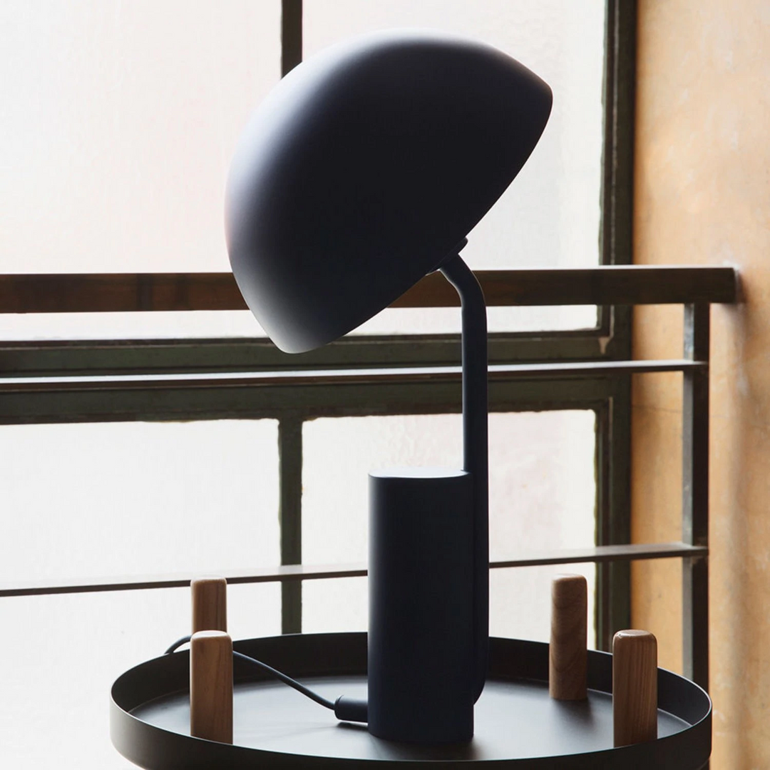 normann copenhagen | block table round | black