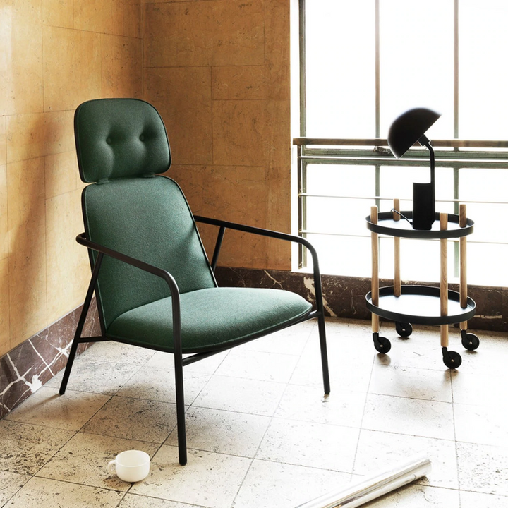 normann copenhagen | block table round | black