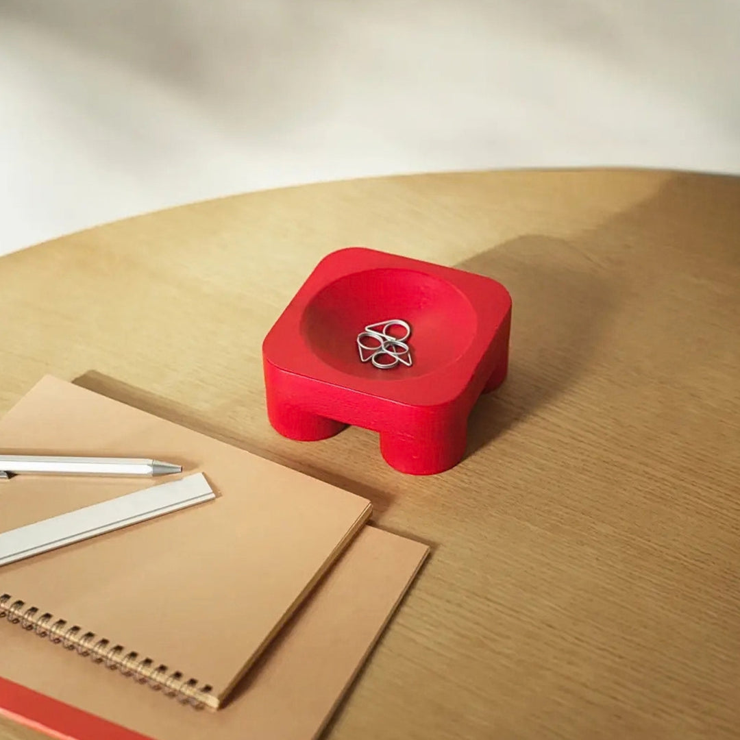 normann copenhagen | chub bowl small | bright red