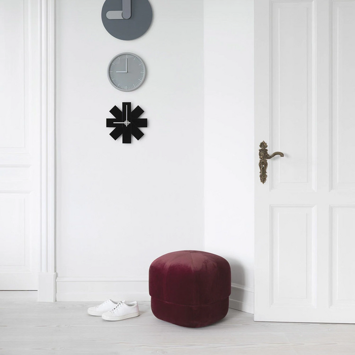 normann copenhagen | circus pouf | dark red small