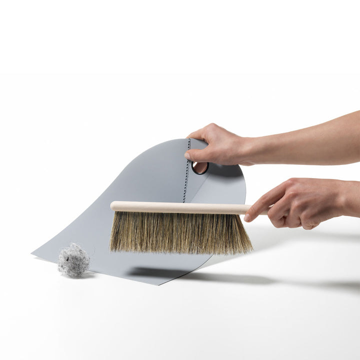normann copenhagen | dustpan + broom | black