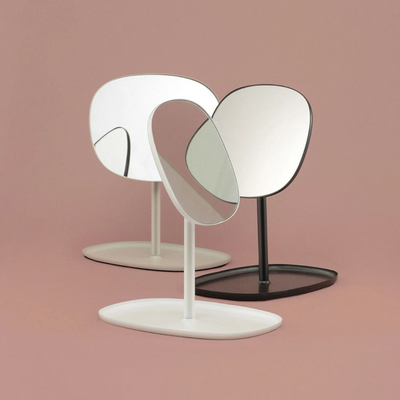 normann copenhagen | flip table mirror | black