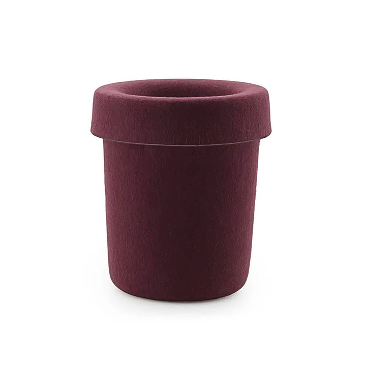 normann copenhagen | hide office bin | burgundy