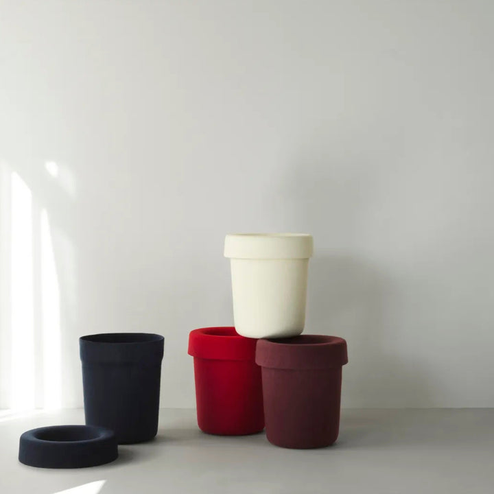normann copenhagen | hide office bin | cream