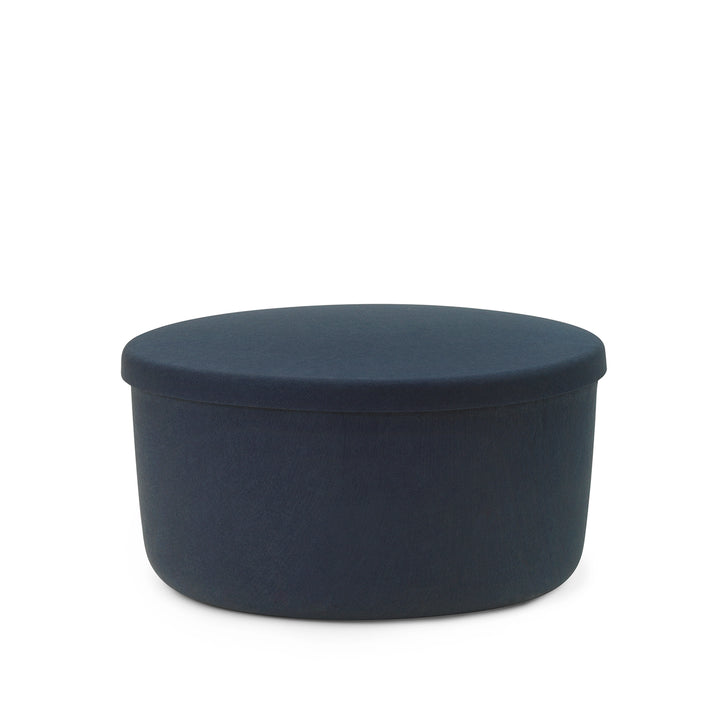 normann copenhagen | hide storage pouf | large blue