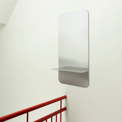 normann copenhagen | horizon mirror vertical | stainless steel ~ DC