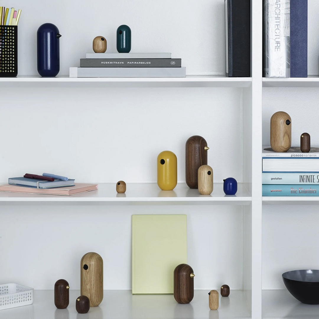 normann copenhagen | little bird | walnut 4.5cm