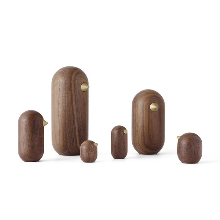 normann copenhagen | little bird | walnut 5cm