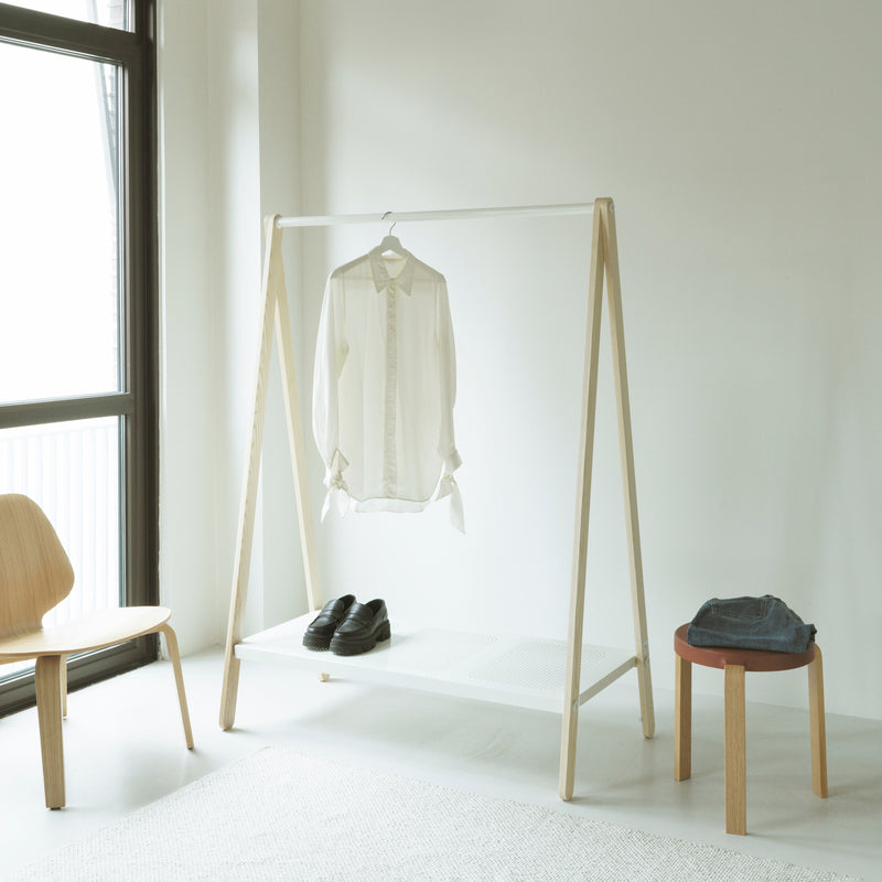 normann copenhagen | toj clothes rack large | white