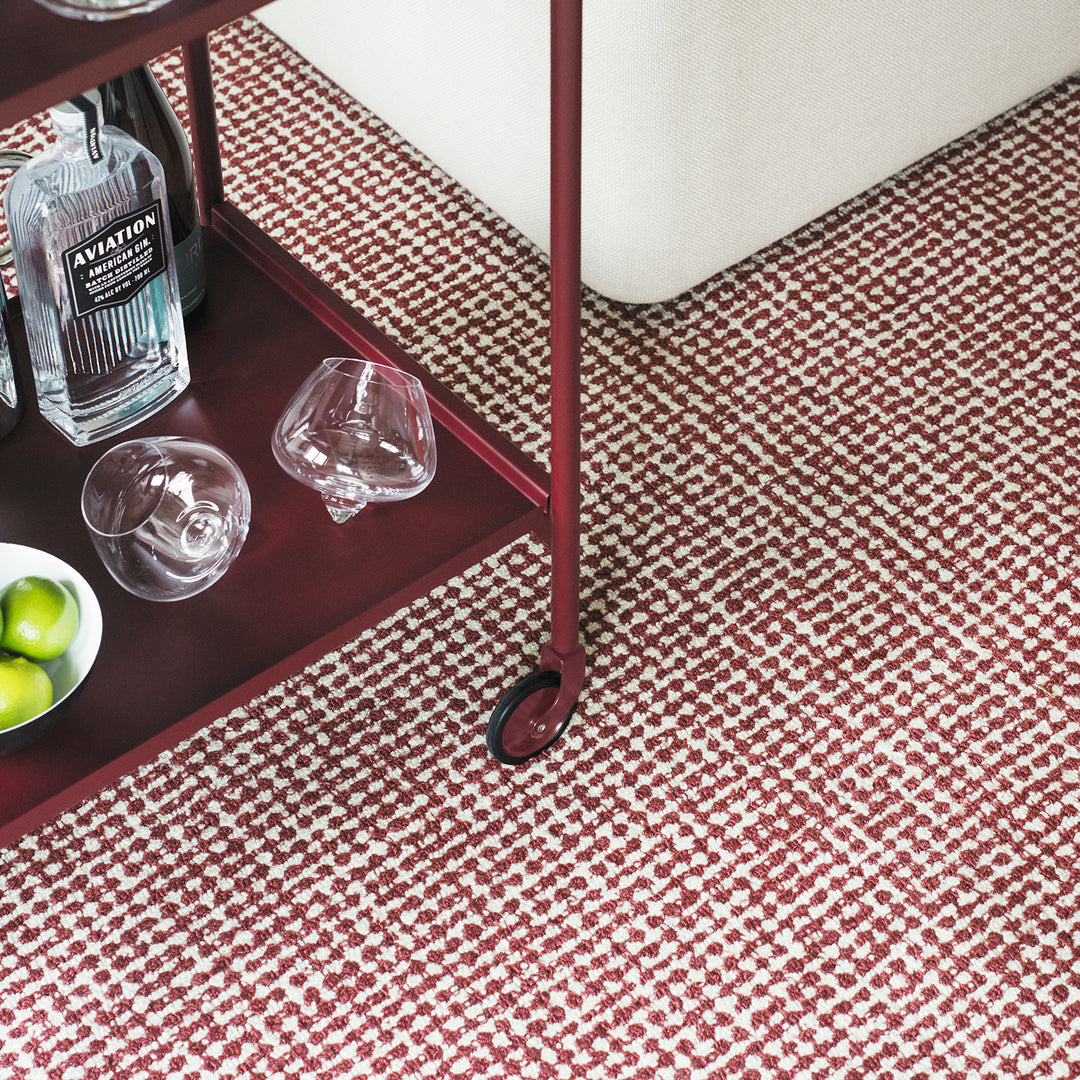normann copenhagen | rul trolley | burgundy