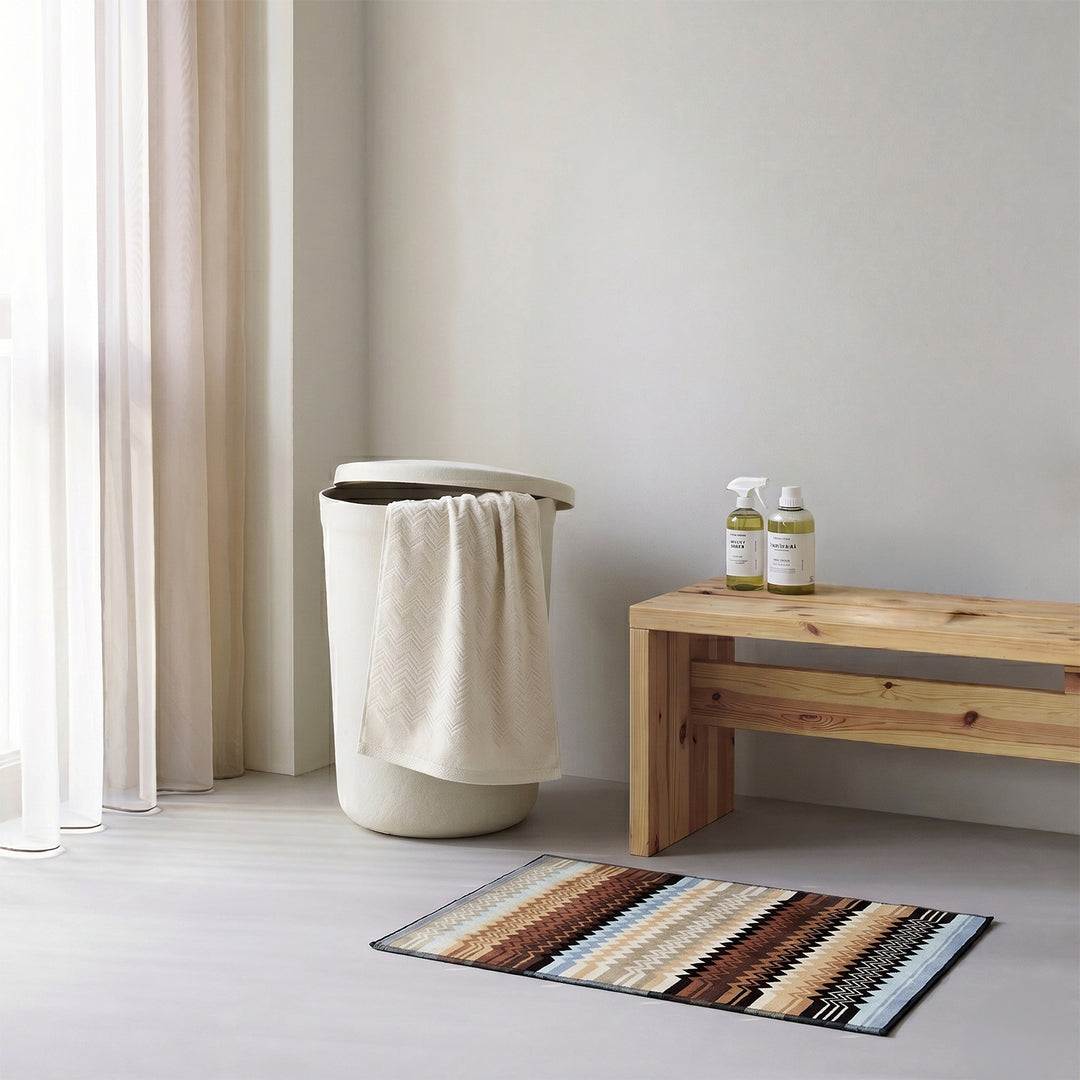 normann copenhagen | hide laundry basket | cream