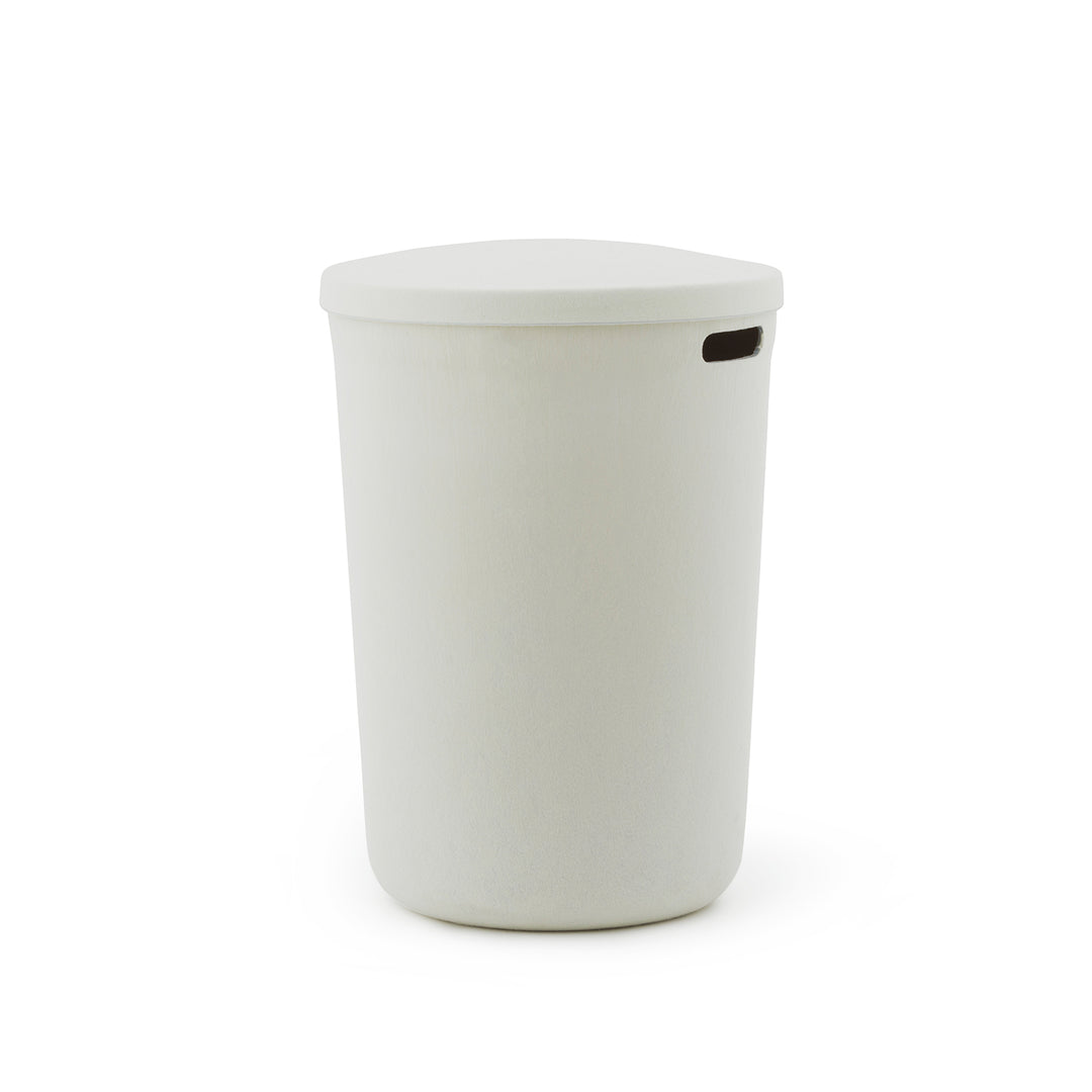 normann copenhagen | hide laundry basket | cream