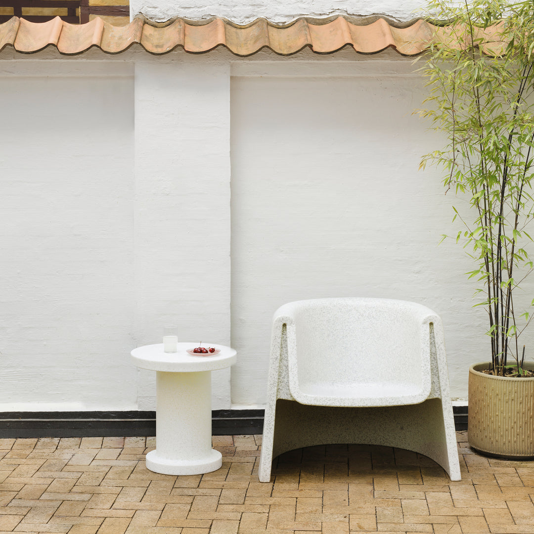normann copenhagen | bit side table | white | white