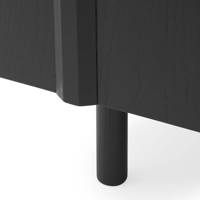 normann copenhagen | rib sideboard | soft black