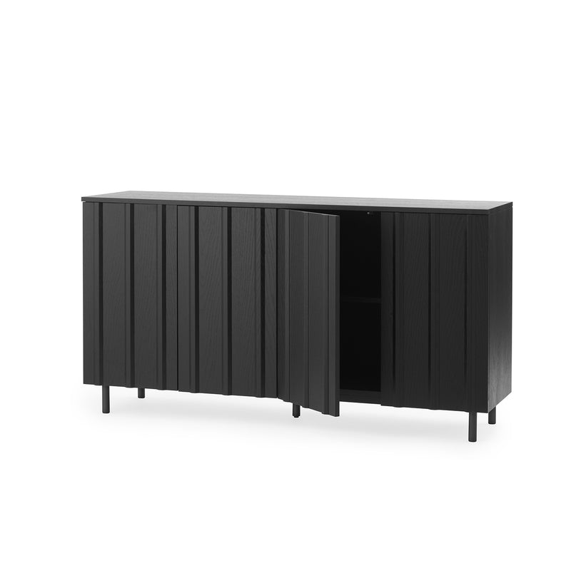 normann copenhagen | rib sideboard | soft black