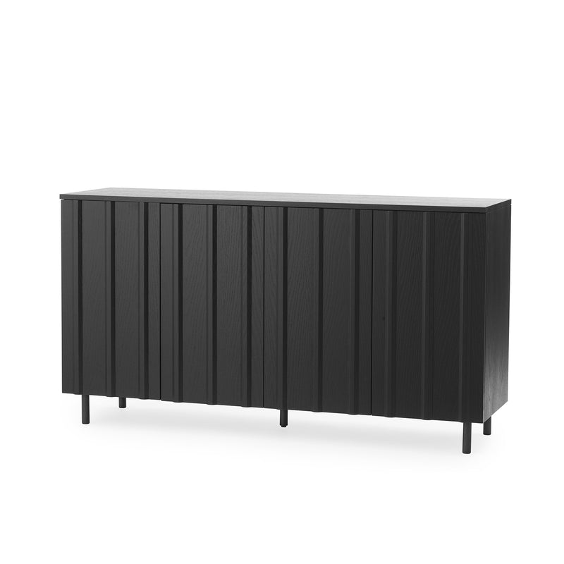 normann copenhagen | rib sideboard | soft black