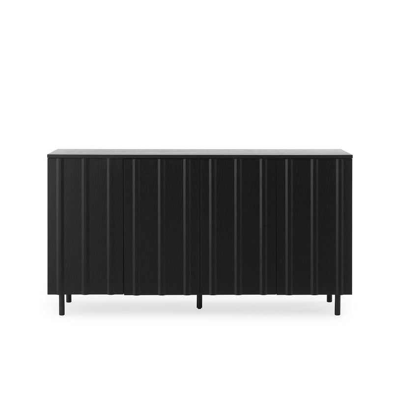 normann copenhagen | rib sideboard | soft black