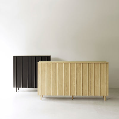 normann copenhagen | rib sideboard | soft black