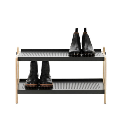 normann copenhagen | sko shoe rack | black (dark grey)