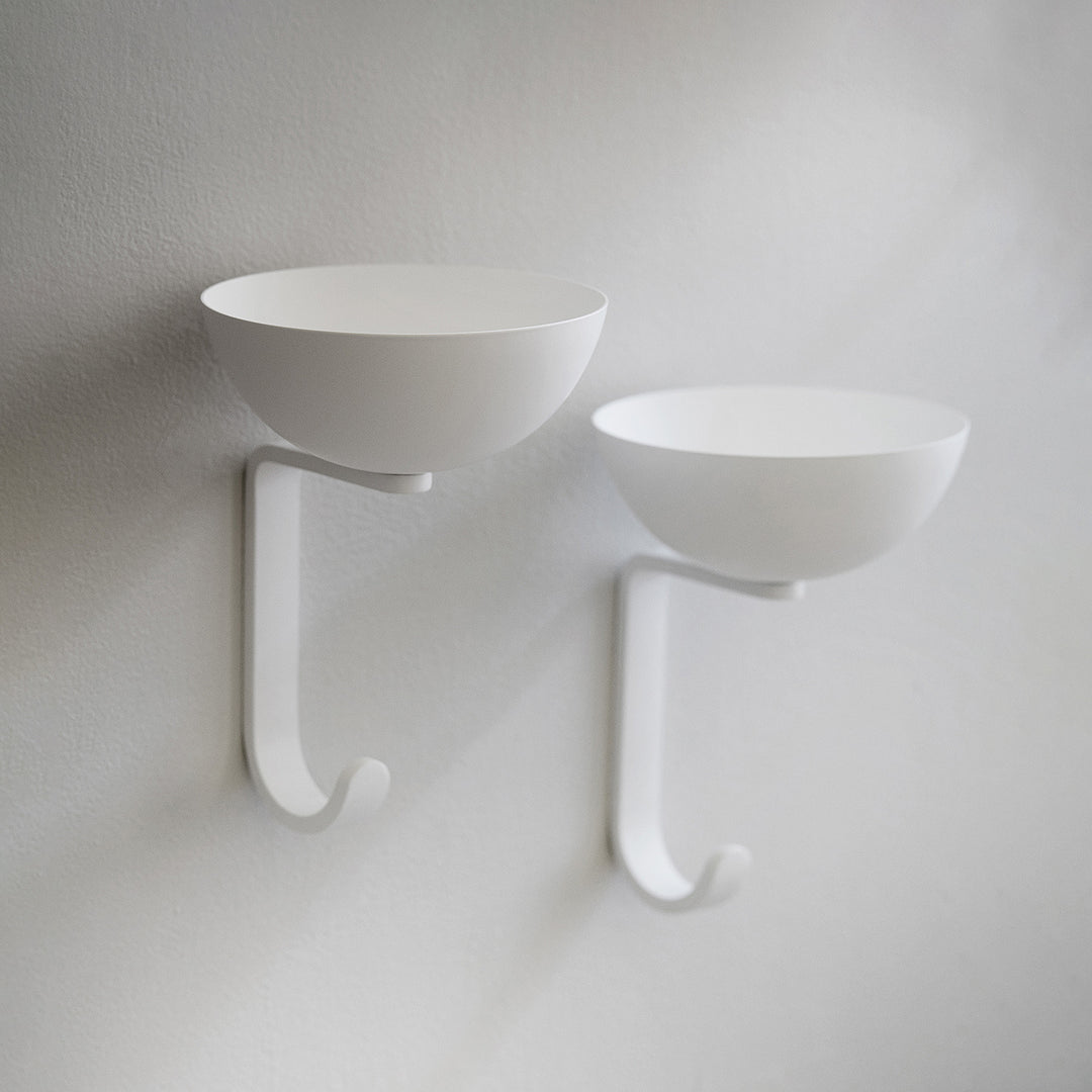 northern | nest wall hook | white matt - LC