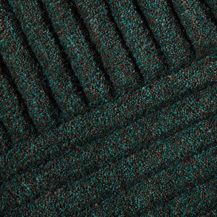 northern | row circular floor rug 270cm | dark green - LC