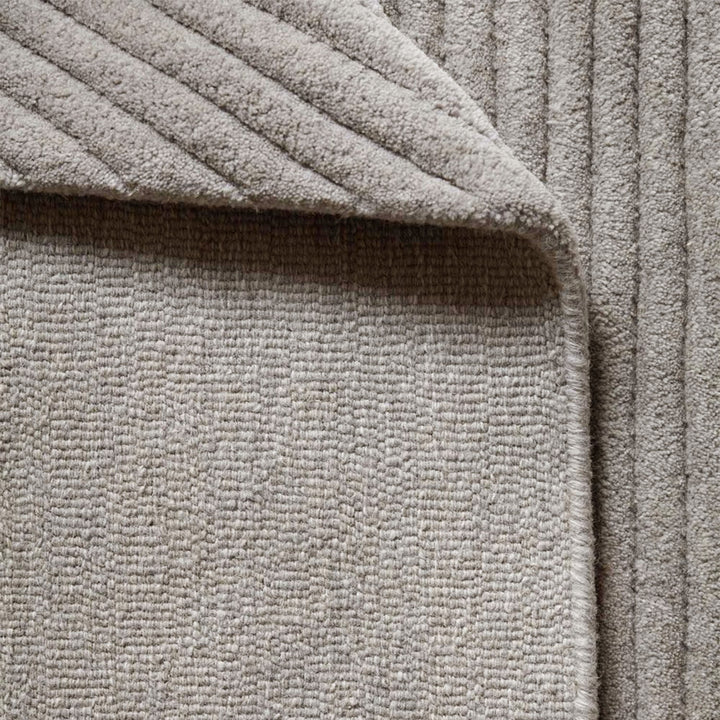 northern | row circular floor rug 270cm | light grey - LC