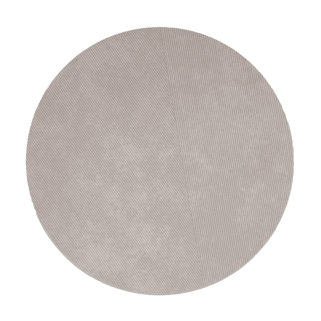northern | row circular floor rug 270cm | light grey - LC