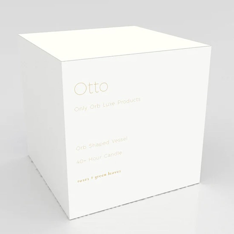 only orb | teak orb scented candle | otto