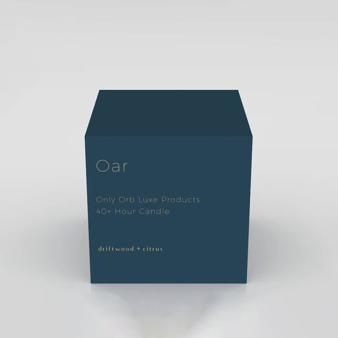 only orb | OAR scented candle | driftwood + citrus