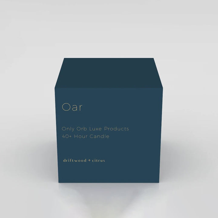 only orb | OAR scented candle | driftwood + citrus