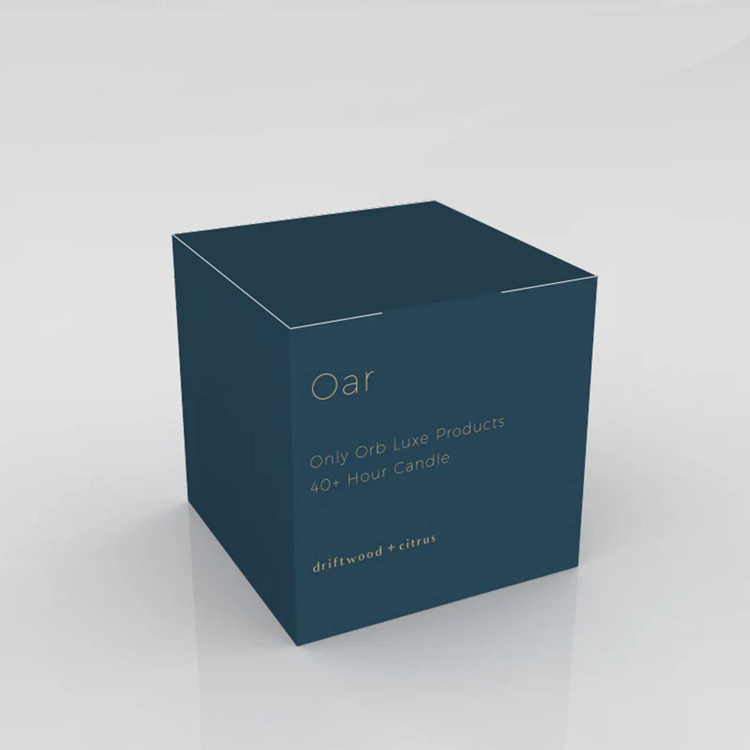 only orb | OAR scented candle | driftwood + citrus