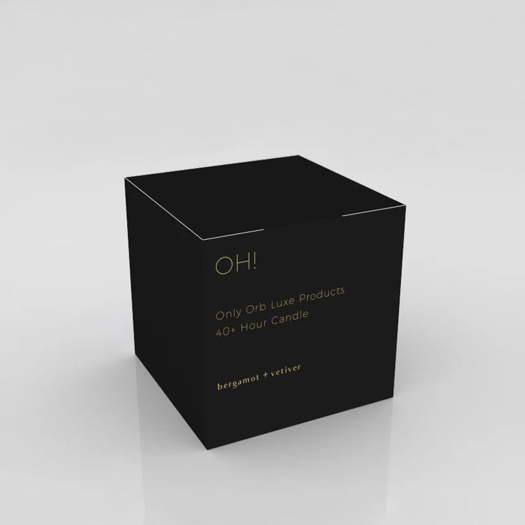 only orb | OH scented candle refill | bergamot + vetiver