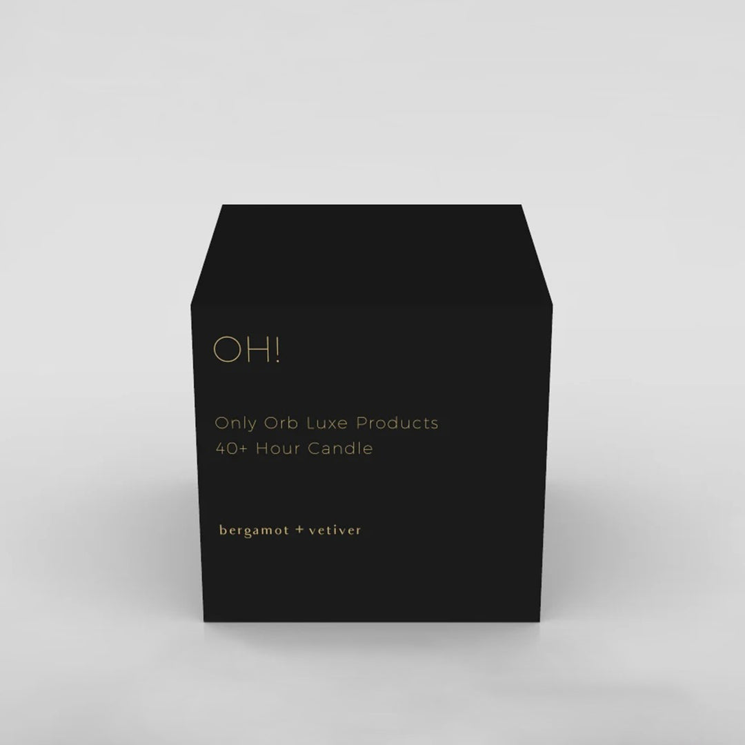 only orb | OH scented candle refill | bergamot + vetiver