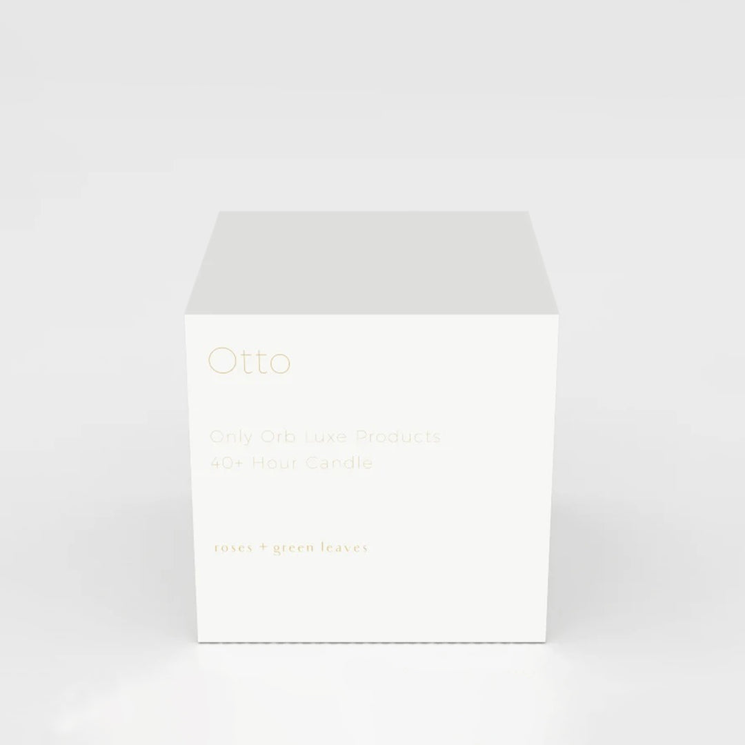 only orb | OTTO scented candle refill | roses + green leaves