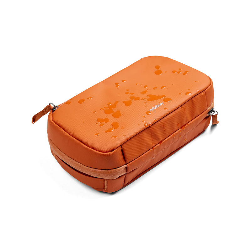 orbitkey | 2-in-1 tech pouch | terracotta