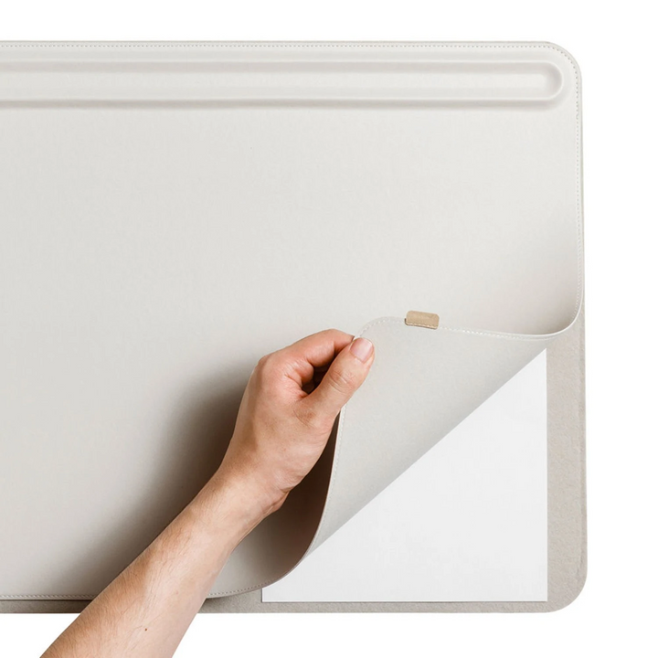 orbitkey | desk mat | stone grey large - LC