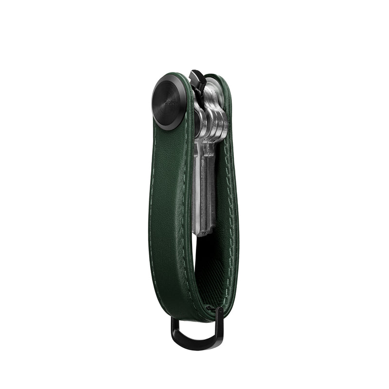 orbitkey | key organiser leather pro | evergreen