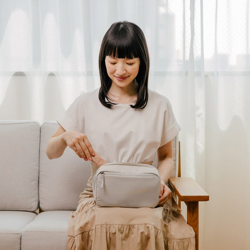 orbitkey | 2-in-1 tech pouch | konmari - limited edition